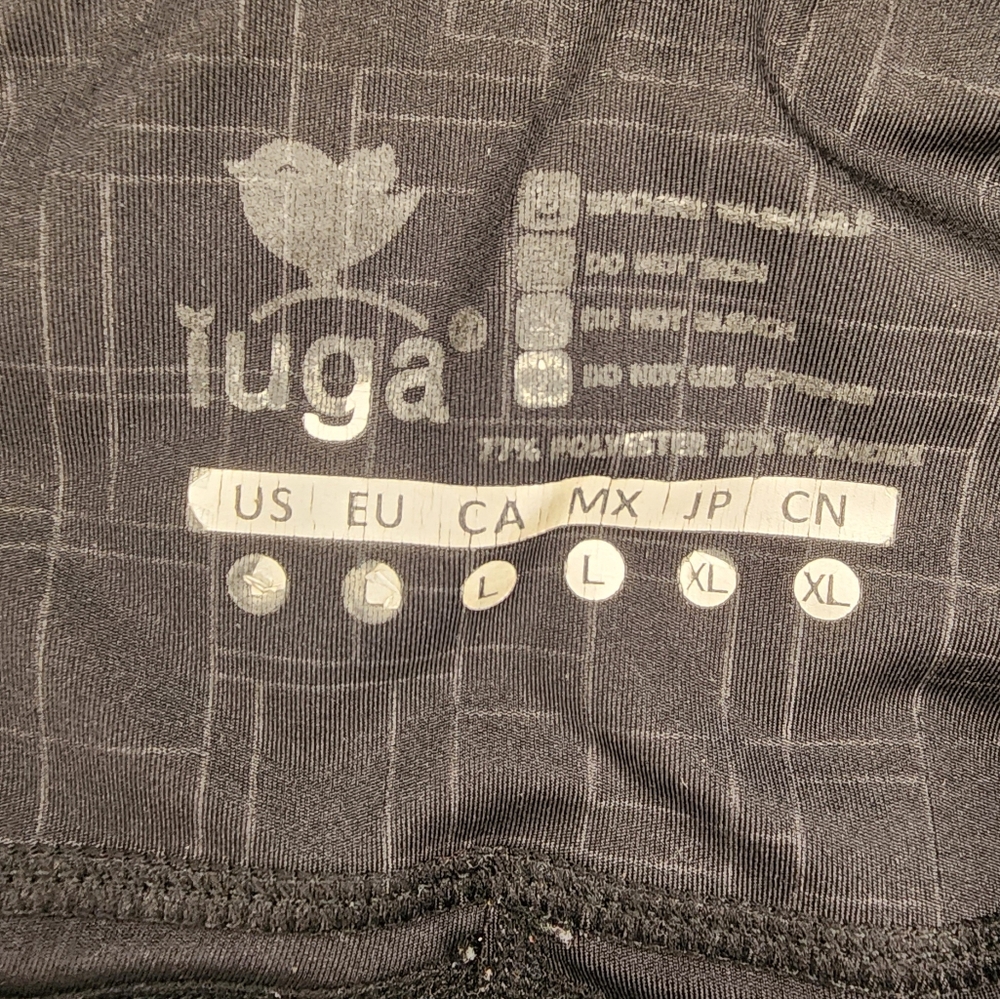 IUGA black leggings, size L - Picture 4 of 4